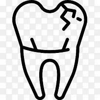 牙医Dentist-Tools-Tooth-icons
