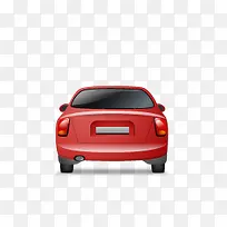 车回来红色的Transport-Multiview-icon