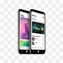 白色屏幕iPhone8侧面