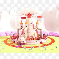 3D梦幻城堡
