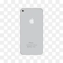 灰色苹果手机背面