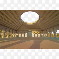 帝王陵内部建筑摄影图