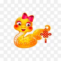 卡通蛇宝宝