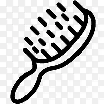 Hair Hair Brush Icon