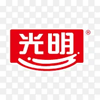 红色光明logo标识