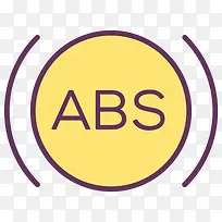 ABS报警制动器服务标志信号警