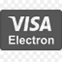 签证电子支付卡符号