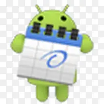 日历安卓机器人android-robot-icons