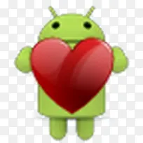 最爱安卓机器人android-robot-icons