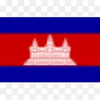 旗帜柬埔寨flags-icons