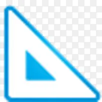 尺三角形超级单蓝图标