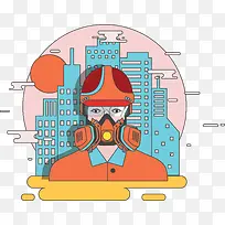 正确佩戴氧气罩姿势
