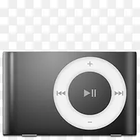 iPod Shuffle黑色图标