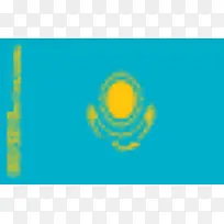 旗帜哈萨克斯坦flags-icons