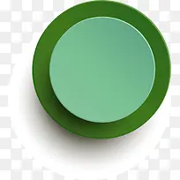 绿色圆圈卡片