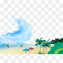 夏日海滩
