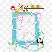 卡通儿童成长相册回忆