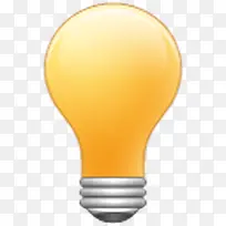 提示灯泡思想光提示能量软