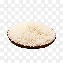 蒸熟的大米饭素材