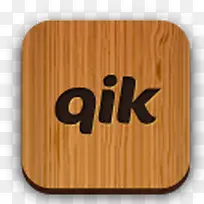 木板媒体公司logo图标qik