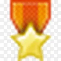 橙色的金星奖章 icon