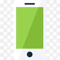 智能手机Green-Flat-icons