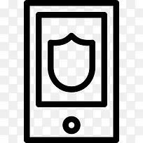 智能手机安全Outline-icons