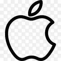苹果咬了标志图标