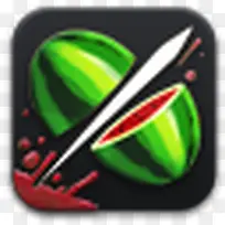 水果忍者Black-UPSDarkness-icons