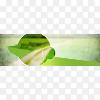 电商茶叶茶文化清新背景banner