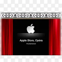 商场歌剧准备苹果商店的歌剧图标