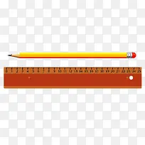 铅笔和尺子