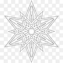 黑白几何图案