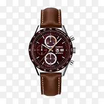 TAG Heuer牛皮表带机械表