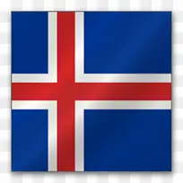 冰岛欧洲旗帜