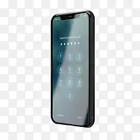 黑色iPhone8按键拨号页