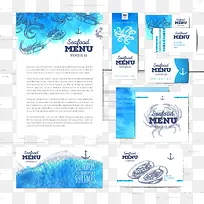 企业画册vi设计海蓝