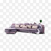 时尚紫色沙发