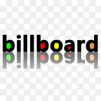 billboard创意英文字母