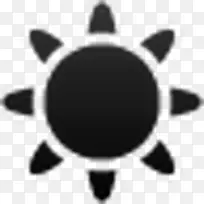 太阳天气气候线框单