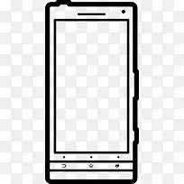 流行的手机模型索尼Xperia S 图标