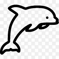 动物海豚图标