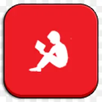 红iphoneipad图标