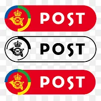 丹麦邮政矢量标志