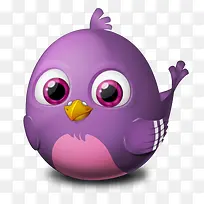 pidgin紫色小鸟