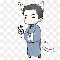 相声演员卡通
