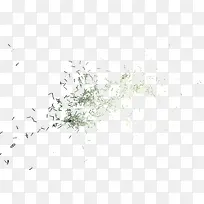 漂浮的小色块