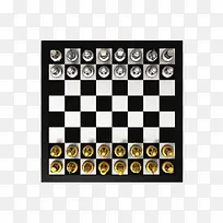 方形黑白象棋格