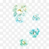 蓝色珍珠花