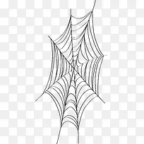 蜘蛛网图标手绘素材